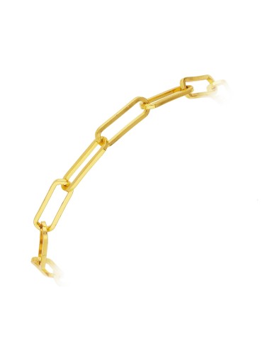 Pulsera Chapada en Oro 